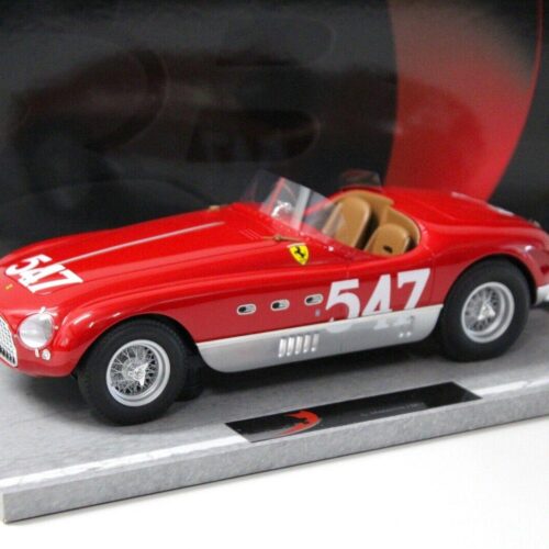 1:18 BBR Ferrari 340 Spider Vignale Mille Miglia #547 red
