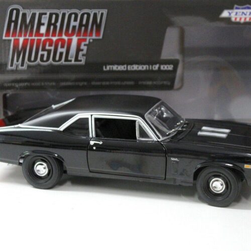 1:18 Auto World Chevrolet Nova Yenko 1969 black