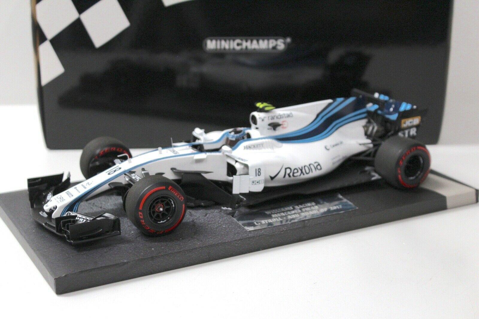 ID 45282 orig.jpg 1:18 Minichamps Williams F1 FW40 Abu Dhabi GP 2017 Stroll