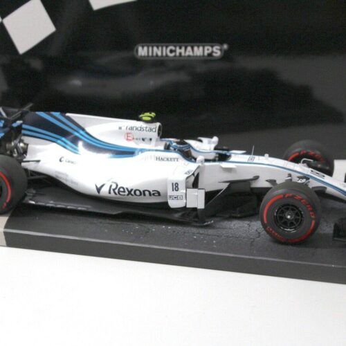 1:18 Minichamps Williams F1 FW40 Abu Dhabi GP 2017 Stroll