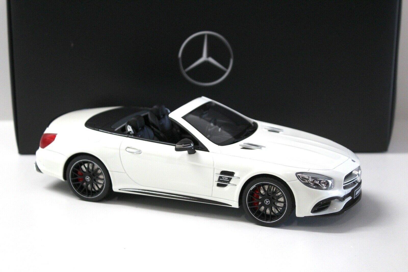 1:18 GT Spirit Mercedes SL63 AMG Convertible white DEALER VERSION