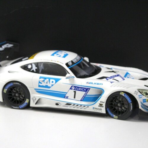 1:18 Norev Mercedes AMG GT3 Black Falcon SAP #1 DEALER VERSION