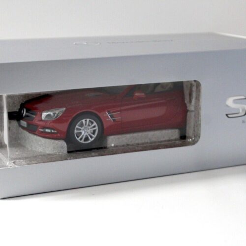 1:18 Norev Mercedes SL Convertible R231 red DEALER VERSION