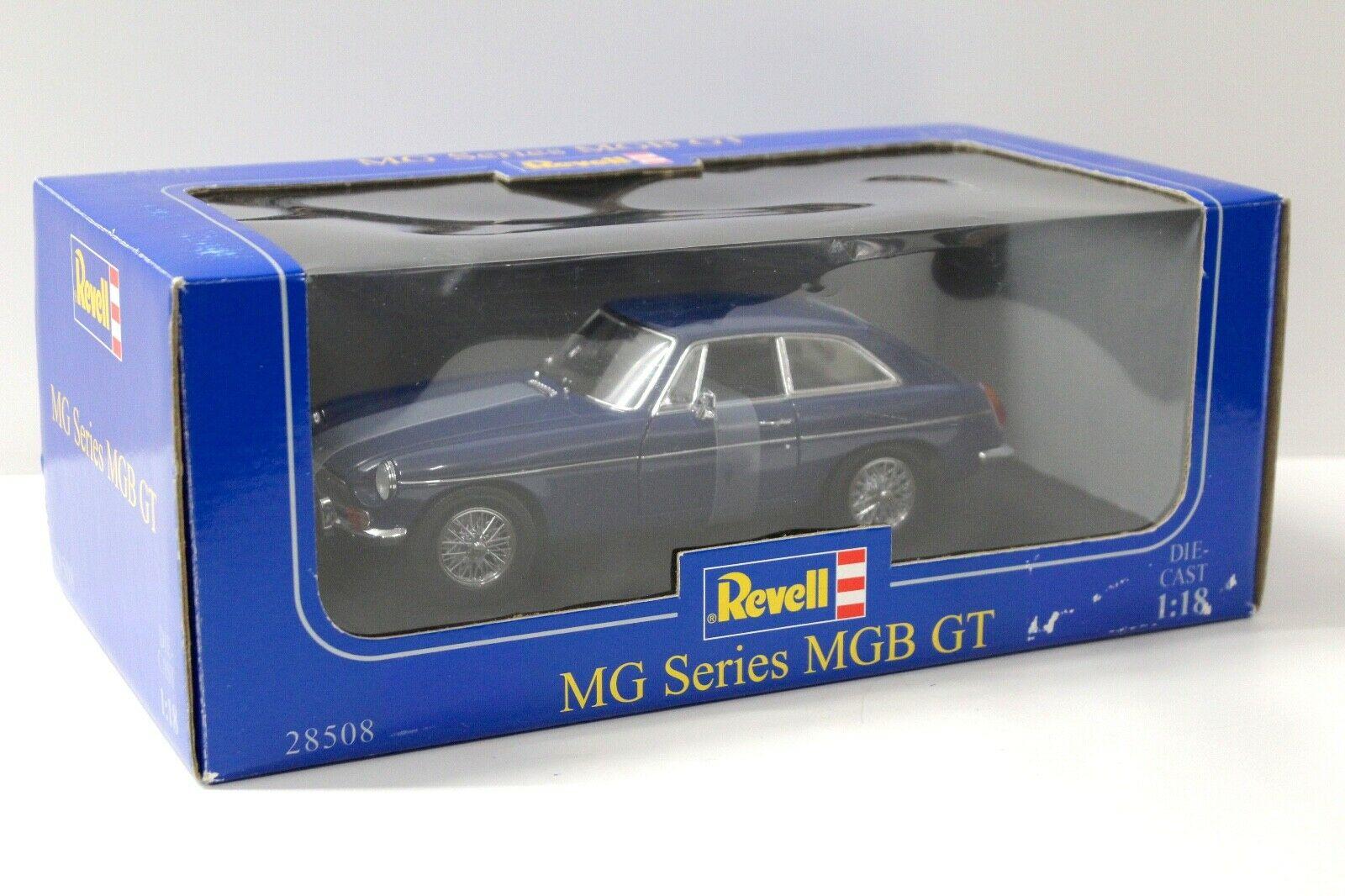 1:18 Revell MGB GT Coupe blue