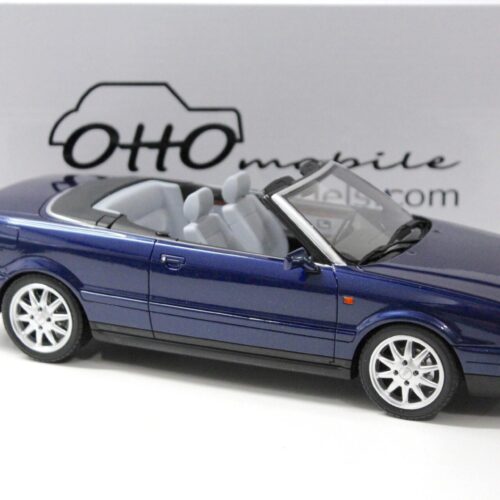 1:18 OTTO mobile OT806 Audi 80 Cabriolet Santorini blue