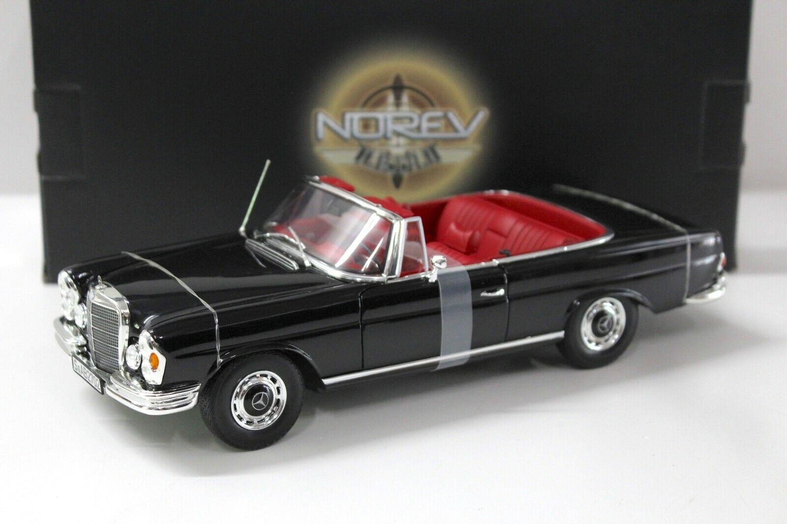 ID 45375 orig.jpg 1:18 Norev Mercedes 280SE W111 Cabriolet black