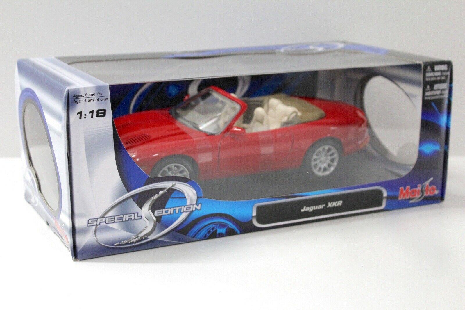 1:18 Maisto Mercedes Jaguar XKR Cabriolet red