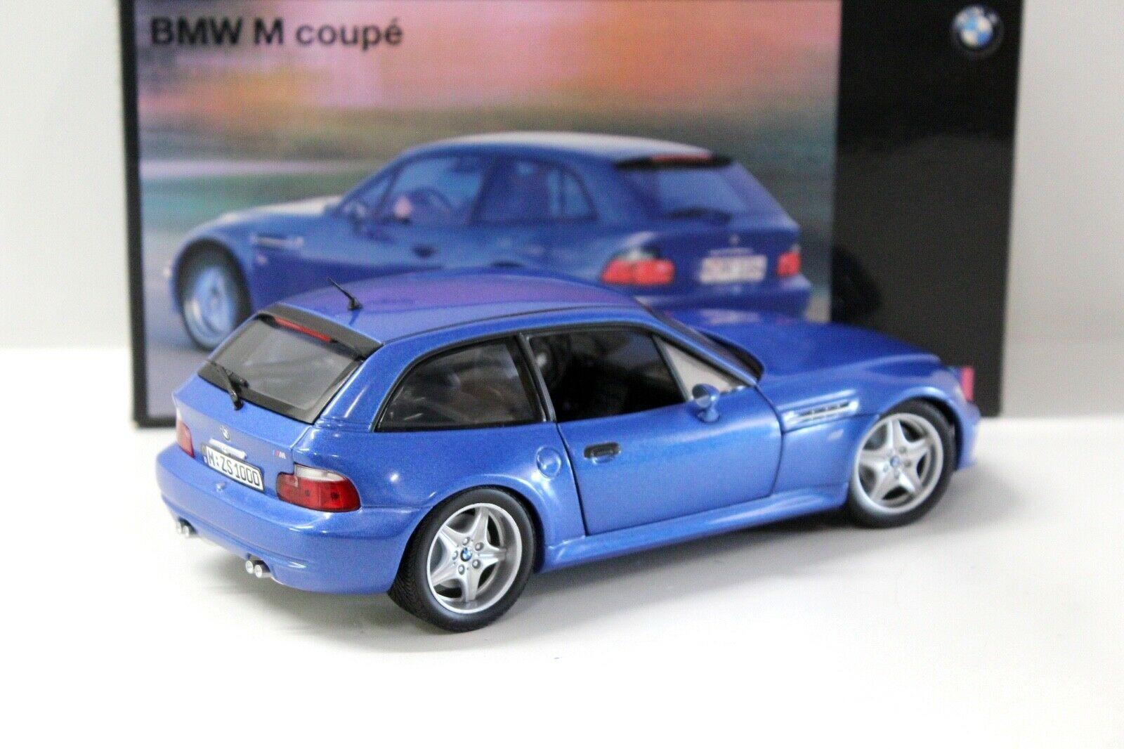 1:18 UT Models BMW Z3M Coupe blue DEALER VERSION