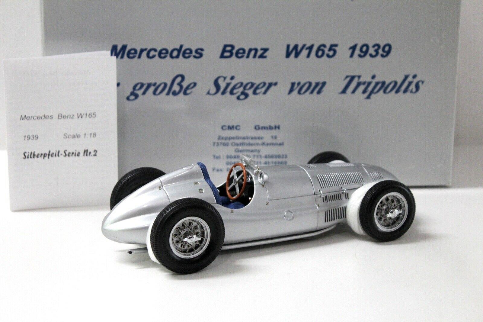 1:18 CMC Mercedes W165 Sieger von Tripolis 1939