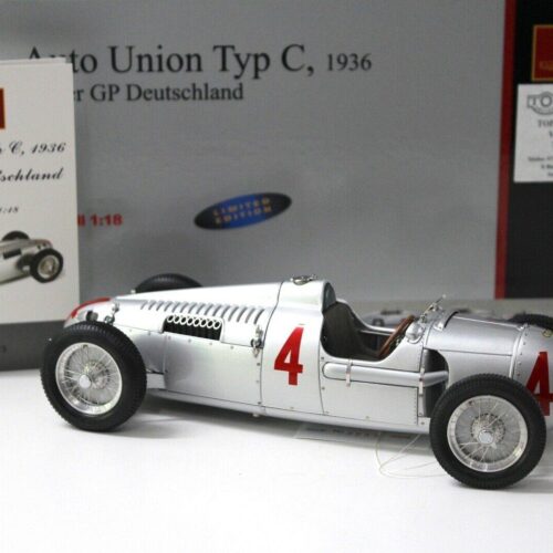 1:18 CMC Auto Union Typ C 1936 Sieger GP Deutschland silver