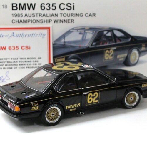 1:18 AUTOart BMW 635 CSI Jim Richards Australian Champion