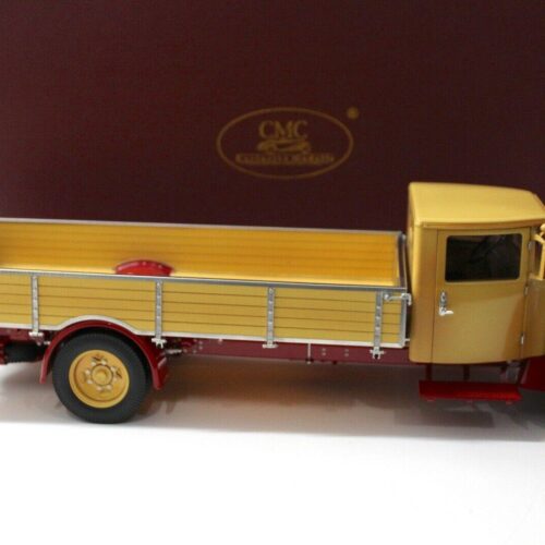 1:18 CMC Mercedes LO 2750 LKW mit Pritsche yellow