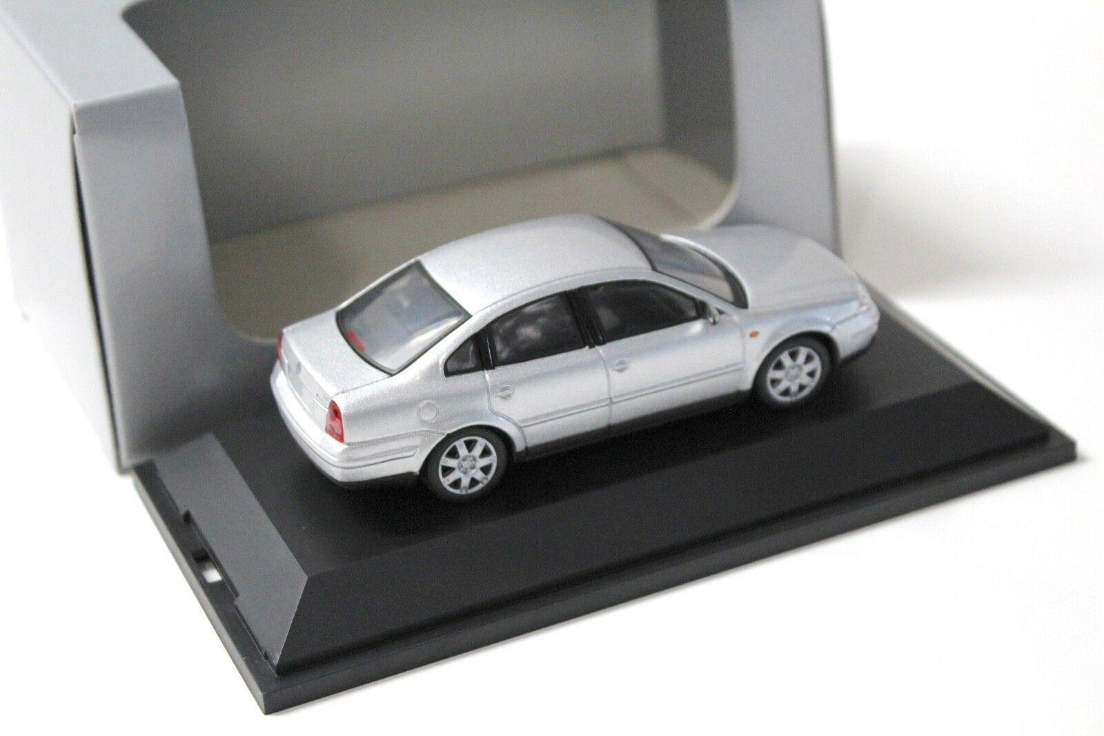 1:43 Schuco VW Passat V6 Limousine B5 silver DEALER VERSION