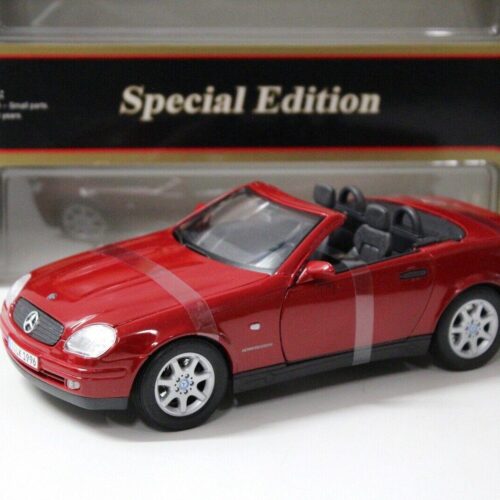 1:18 Maisto Mercedes SLK 230 Cabriolet 1996 red