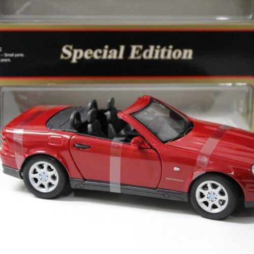 1:18 Maisto Mercedes SLK 230 Cabriolet 1996 red