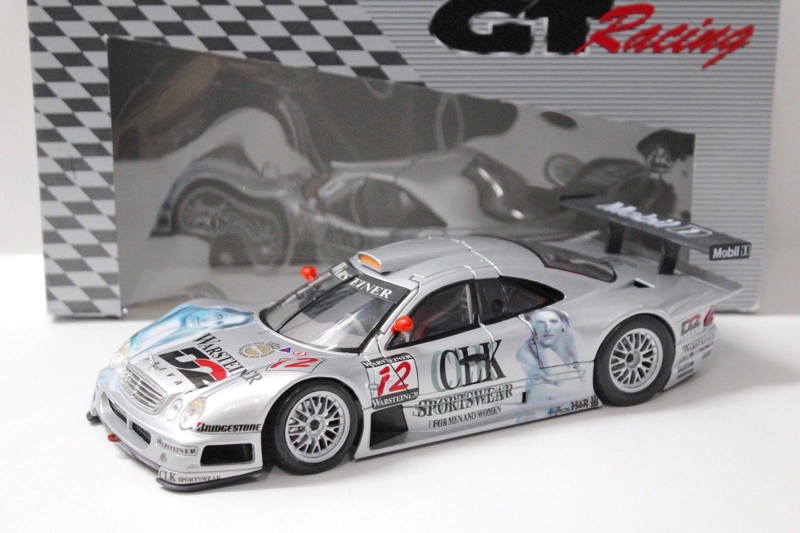 ID 45490 orig 1.jpg 1:18 Maisto Mercedes CLK GTR #12 "SPORTSWEAR" silver
