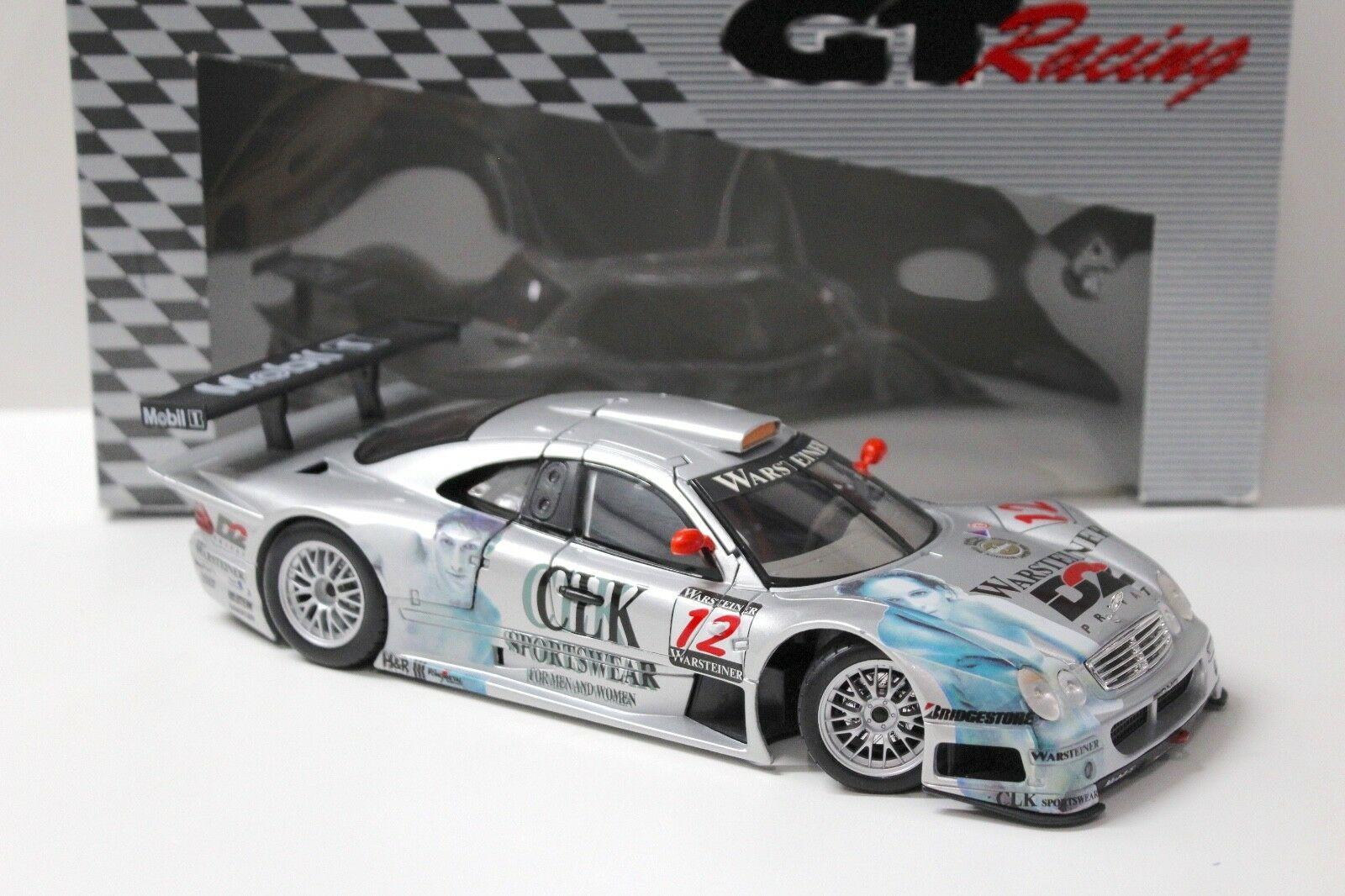 1:18 Maisto Mercedes CLK GTR #12 "SPORTSWEAR" silver
