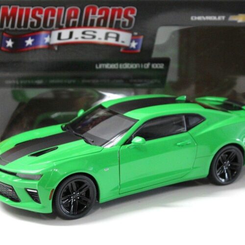 1:18 AUTO World Chevrolet Camaro SS 2017 Krypton green