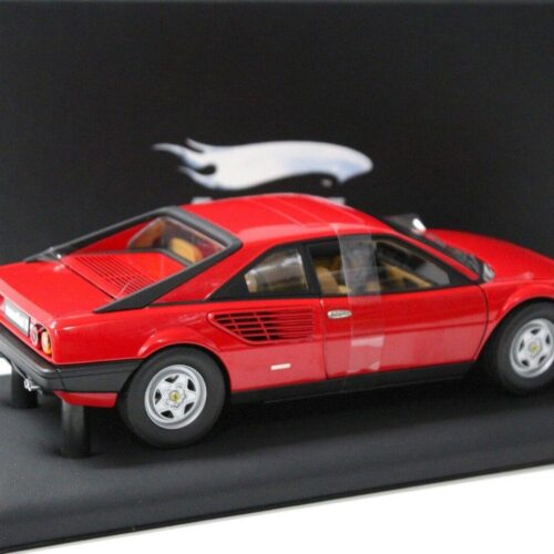 1:18 Hot Wheels SUPER Elite Ferrari Mondial 8 red *LEATHER BASE*