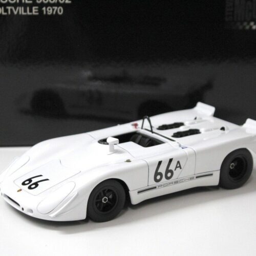 1:18 AUTOart Porsche 908/2 Holtville 1970 Steve McQueen white