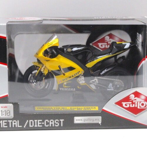 1:10 Guiloy Yamaha YZR M1 Carlos CHECA Team TECH 3 yellow