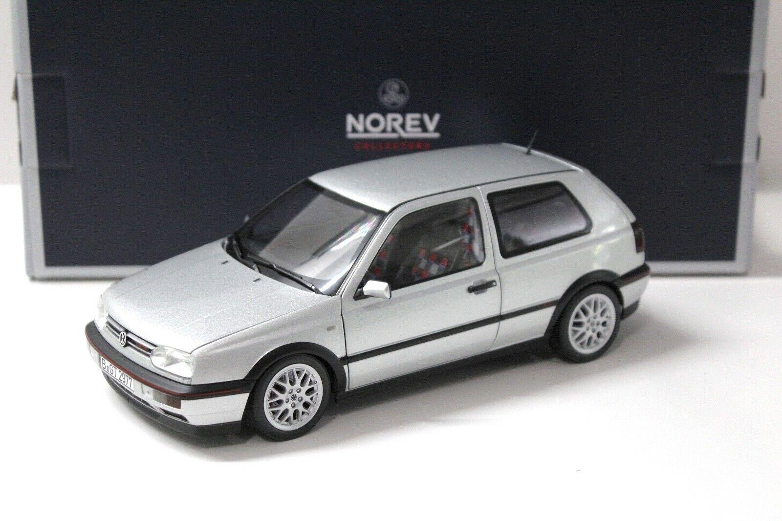 1:18 Norev VW Golf 3 III GTI 1996 "20 JAHRE EDITION" silver