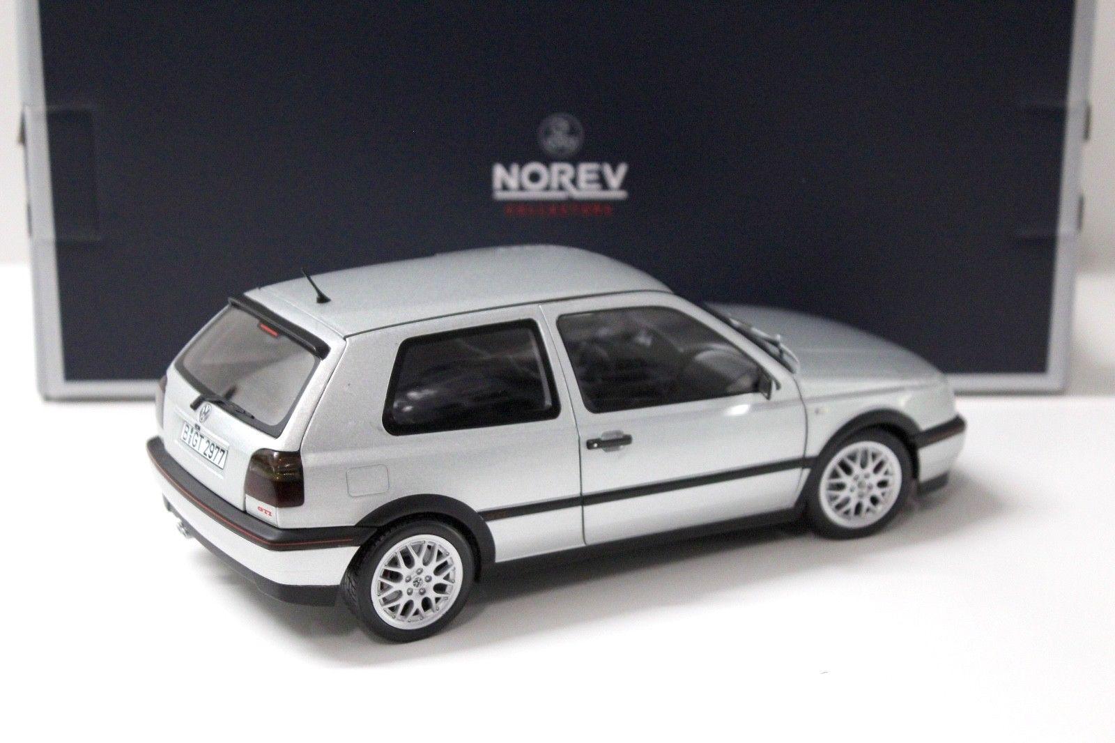 1:18 Norev VW Golf 3 III GTI 1996 "20 JAHRE EDITION" silver