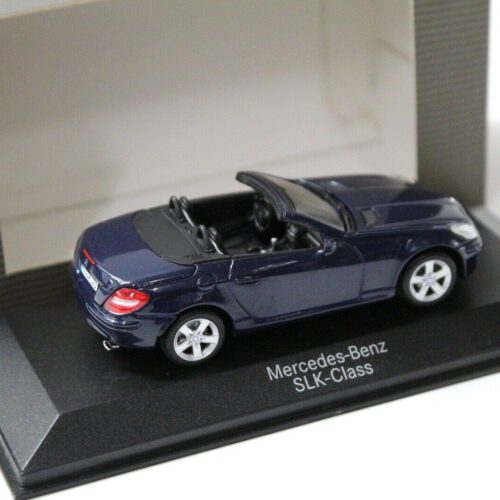 1:43 Minichamps Mercedes SLK dark blue DEALER VERSION