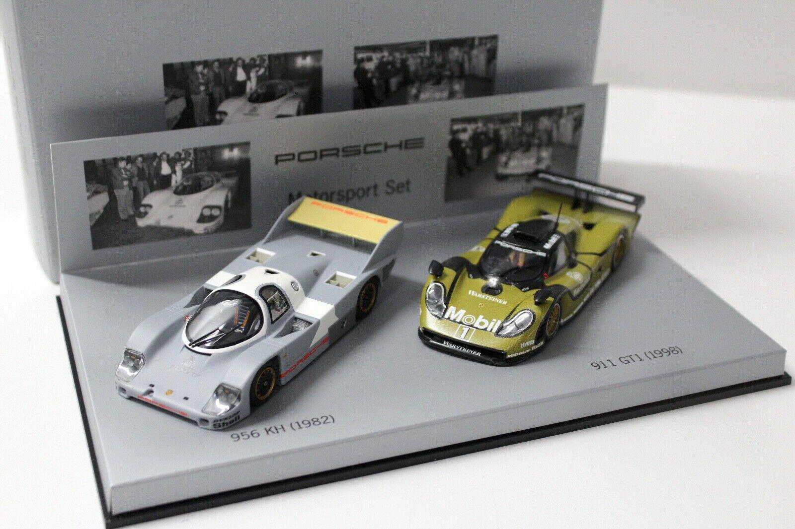 ID 45625 orig 1.jpg 1:43 Minichamps Porsche Motorsport SET 956 KH/ 911 GT1 DEALER VERSION