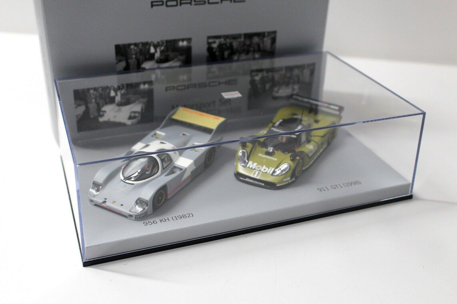 1:43 Minichamps Porsche Motorsport SET 956 KH/ 911 GT1 DEALER VERSION