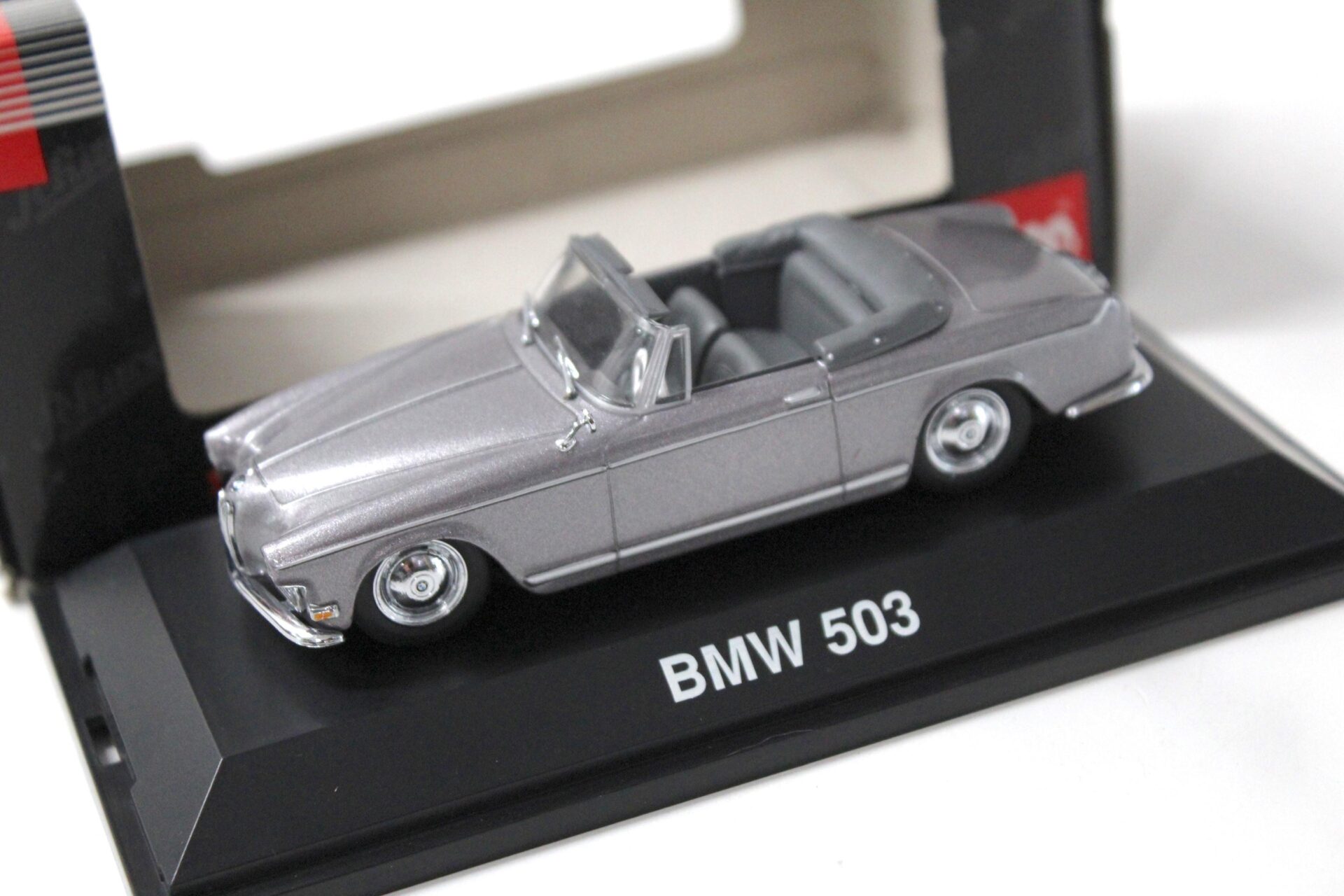 ID 45673 orig.jpg 1:43 Schuco BMW 503 Cabriolet grey metallic