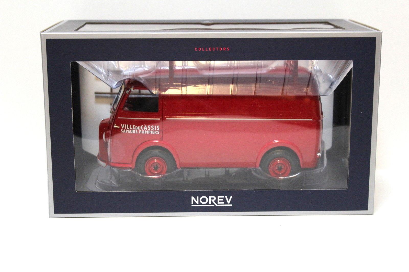 1:18 Norev Peugeot D4A *SAPEURS POMPIERS* red