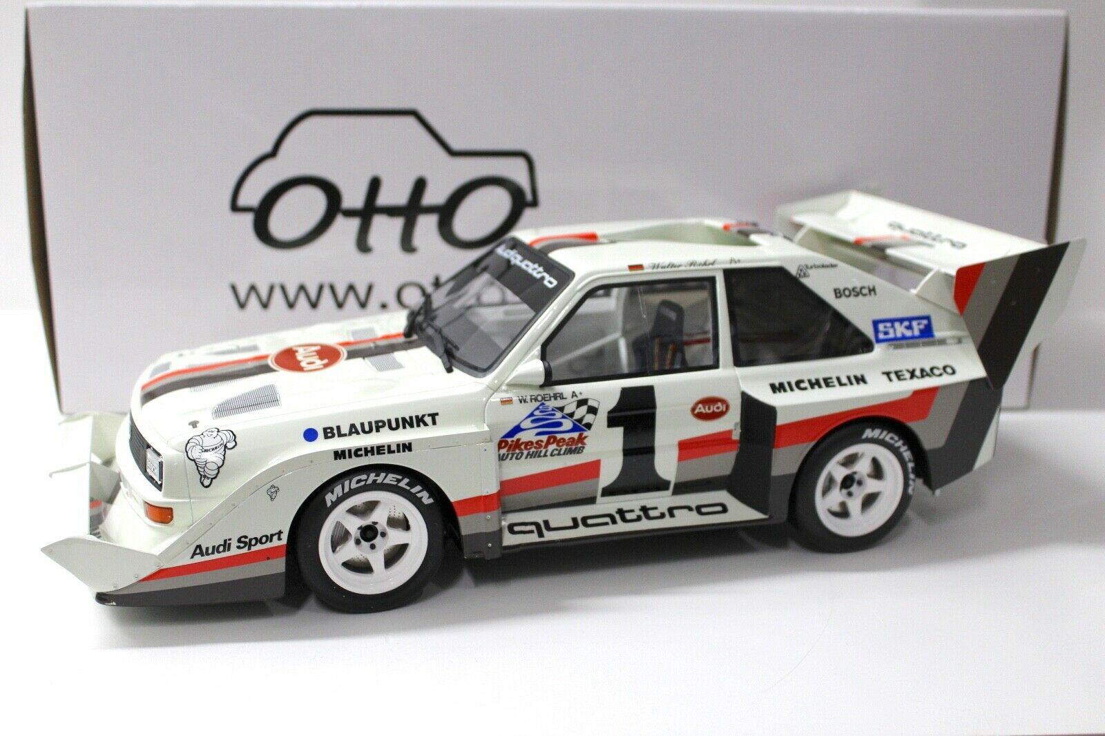 ID 45725 orig 1.jpg 1:12 OTTO Audi Sport Quattro S1 Pikes PEAK 1987 Röhrl #1 white