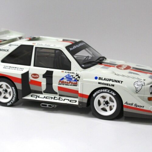 1:12 OTTO Audi Sport Quattro S1 Pikes PEAK 1987 Röhrl #1 white