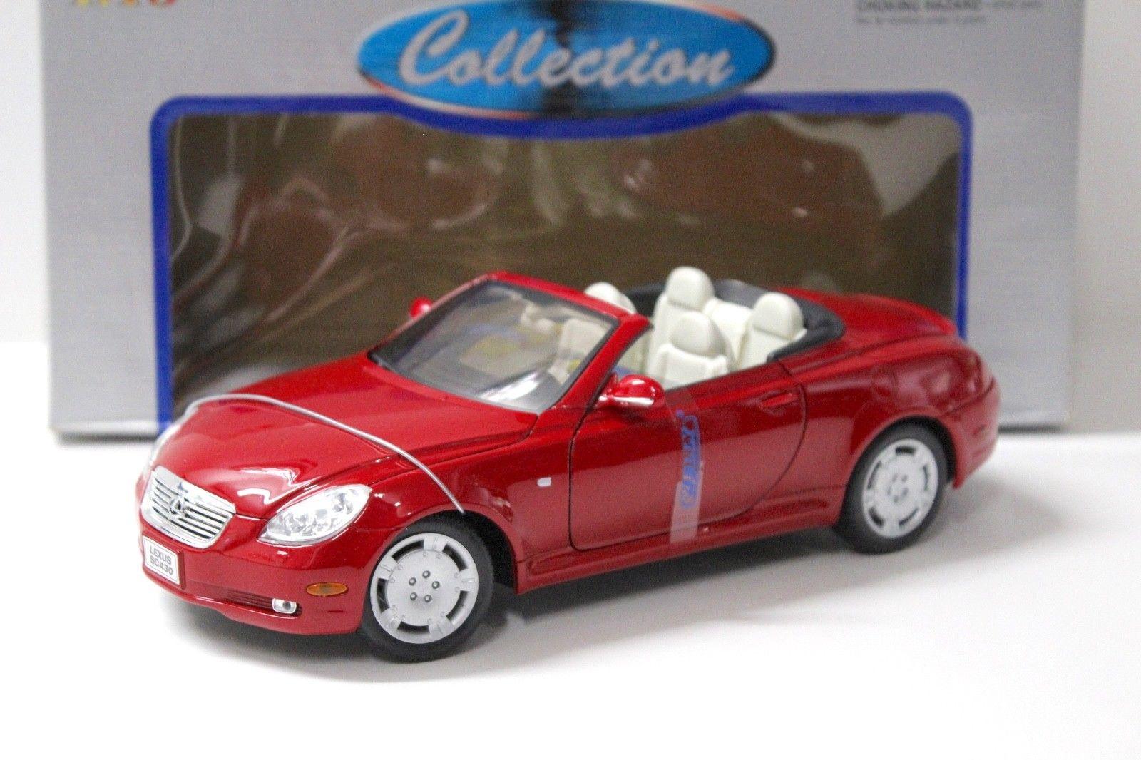 1:18 Welly Lexus SC430 Convertible red