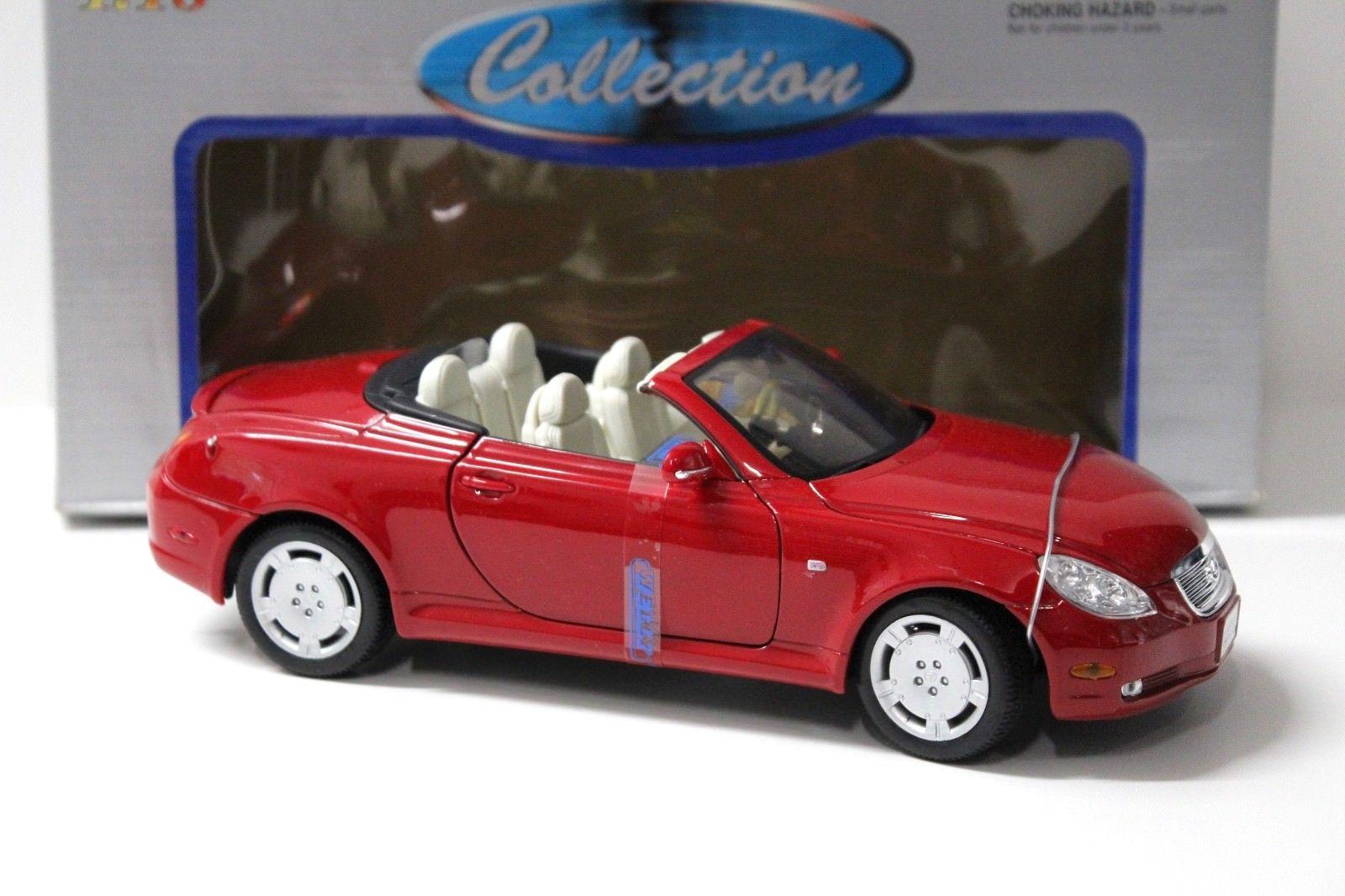 1:18 Welly Lexus SC430 Convertible red