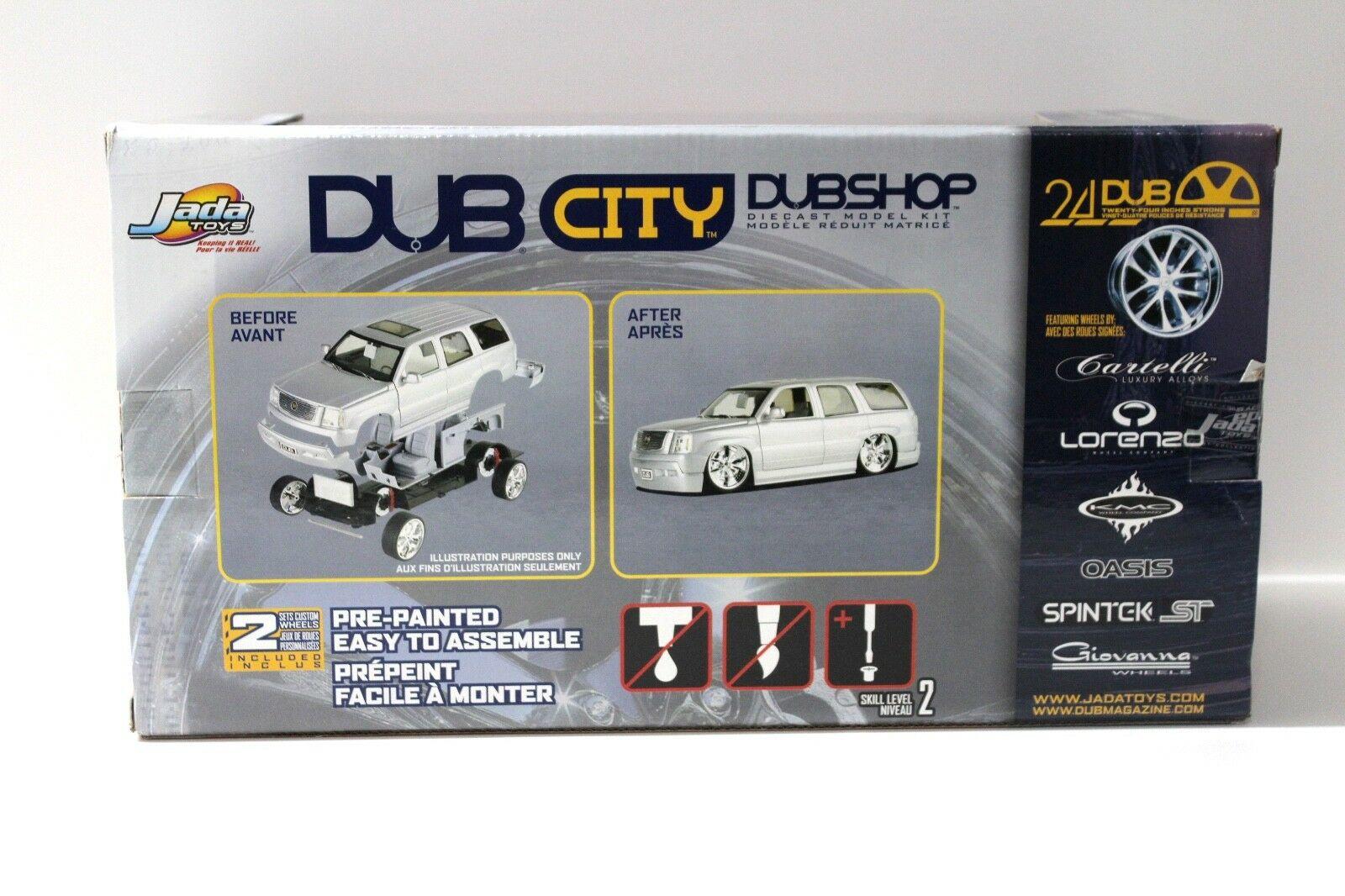 1:18 Jada Chevrolet Suburban Dub CITY blue 2003 KIT/ Bausatz
