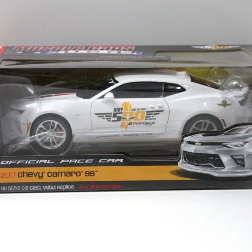 1:18 Auto World 2017 Chevrolet Camaro SS Indy 500 Pace white