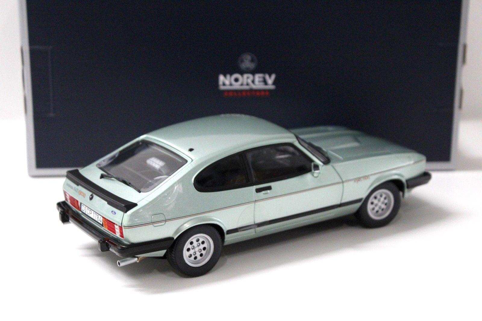 1:18 Norev Ford Capri 2,8 Injection 1982 light green