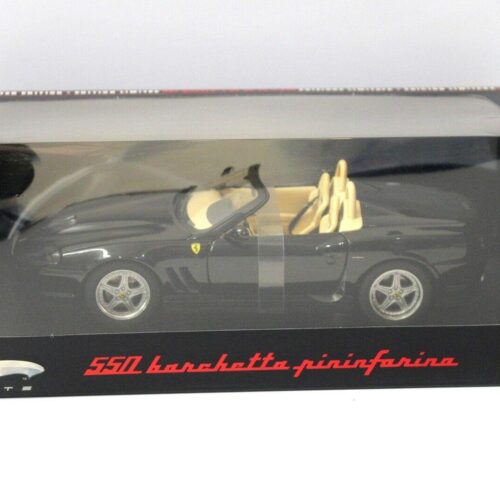 1:18 Hot Wheels Elite Ferrari 550 Barchetta Pininfarina black