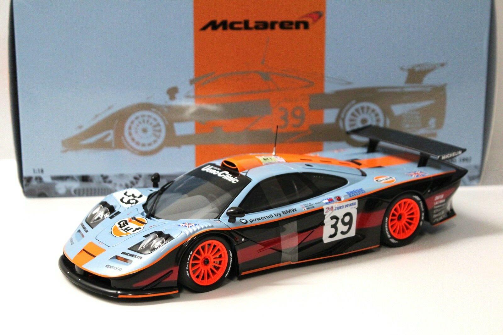 1:18 Minichamps McLaren F1 GTR Long Tail LM Gulf Racing #39