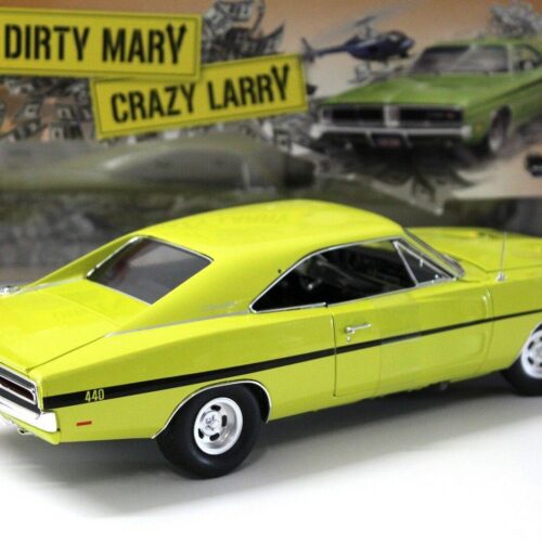 1:18 Auto World 1969 Dodge Charger R/T "CRAZY LARRY" green