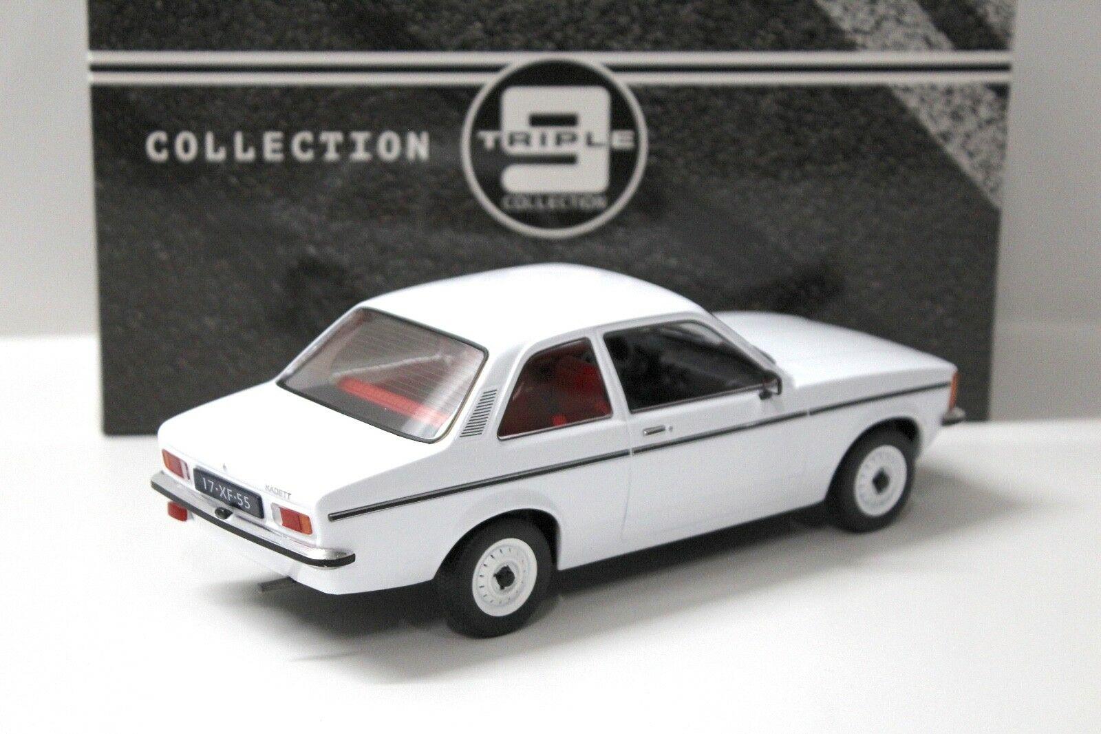1:18 Triple9 Opel Kadett C2 white 1977 2-Doors white