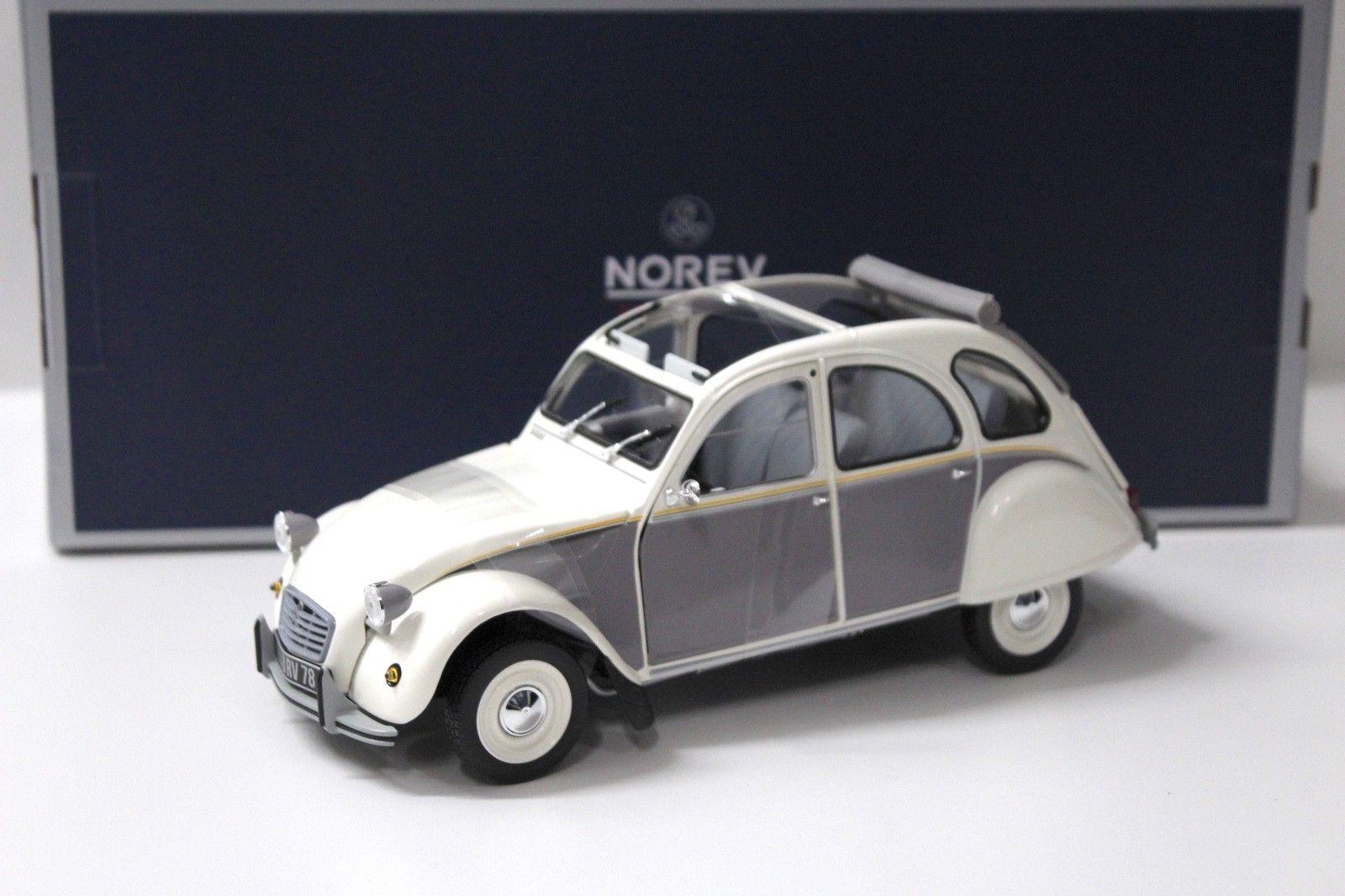ID 45917 orig 1.jpg 1:18 Norev Citroen 2CV "DOLLY" grey/ white 1985