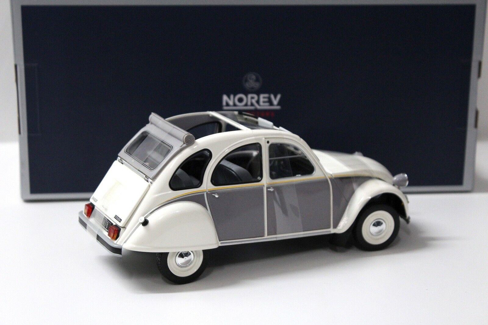 1:18 Norev Citroen 2CV "DOLLY" grey/ white 1985