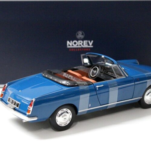 1:18 Norev Peugeot 404 Cabriolet 1967 mendoza blue