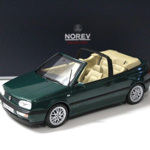 1:18 Norev VW Golf 3 III Cabriolet dark green