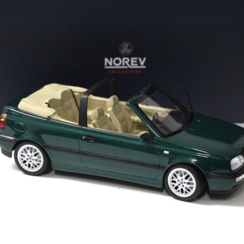 1:18 Norev VW Golf 3 III Cabriolet dark green