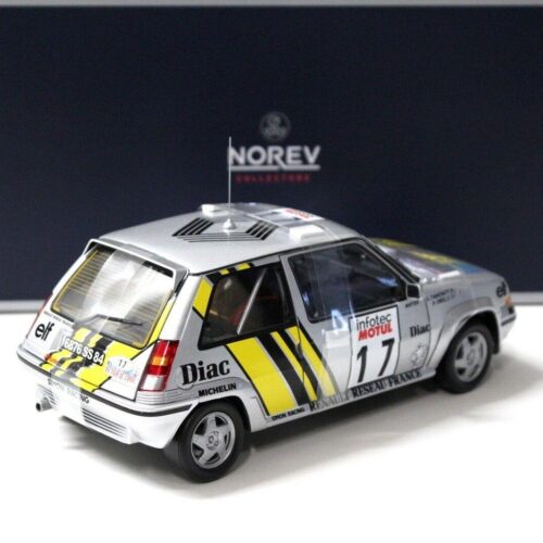 1:18 Norev Renault 5 R5 GT Supercinq Oreille #17 silver