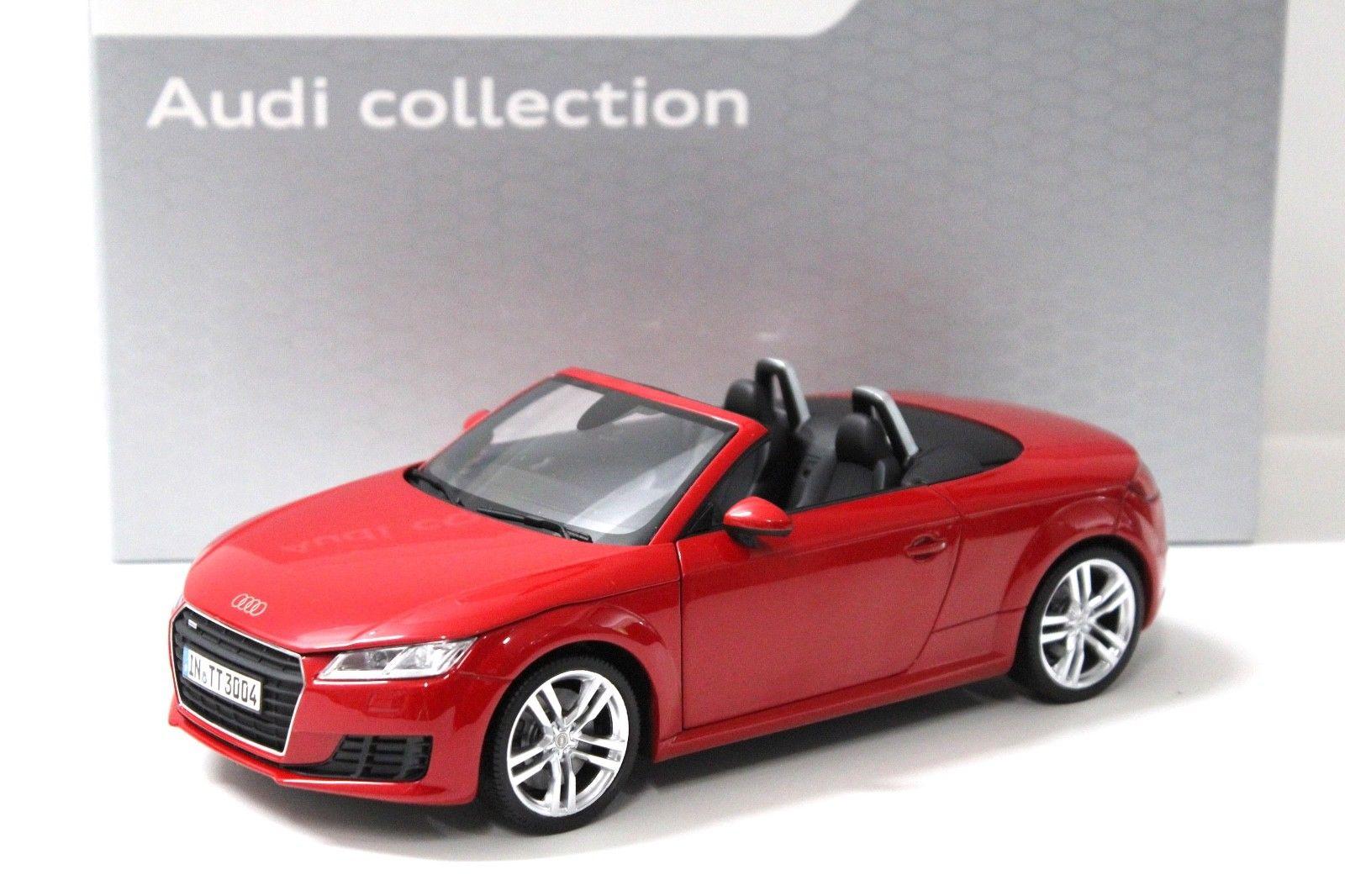 1:18 Minichamps Audi TT Roadster tango red DEALER VERSION